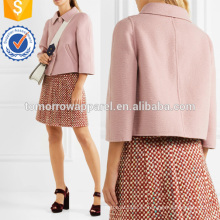 Camel Hair Jacket Manufacture Venta al por mayor Fashion Women Apparel (TA3011C)